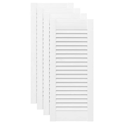 Ante a Lamelle 4 pz Bianche 69x29,5 cm