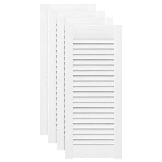 Ante a Lamelle 4 pz Bianche 69x29,5 cm