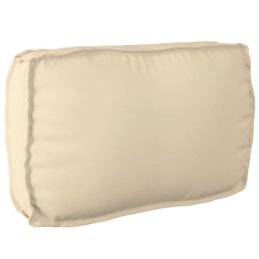 Set di cuscini per cassette  Set di 2 Beige Poliestere