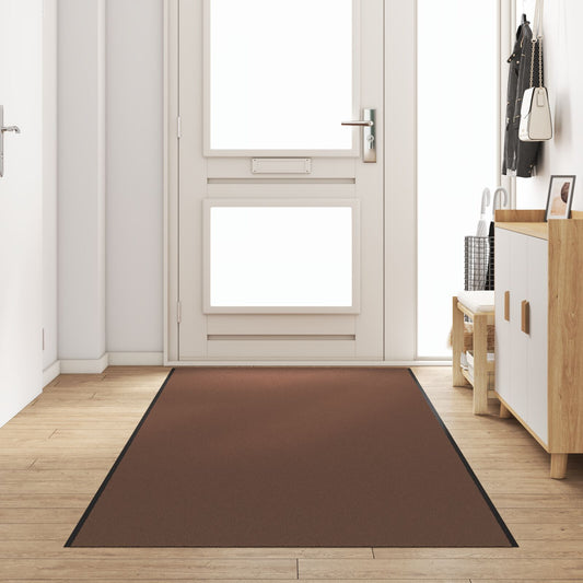 Zerbino Rettangolare Marrone 120x350 cm di vidaXL