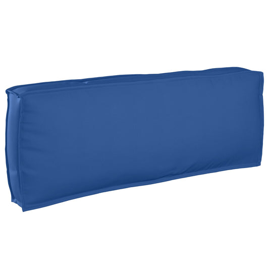 Set Cuscini Pallet  2 Pezzi Blu Reale Tessuto Oxford