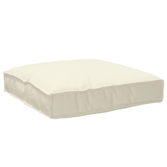Set di cuscini per pallet  Set di 2 Panna Cotone Standard