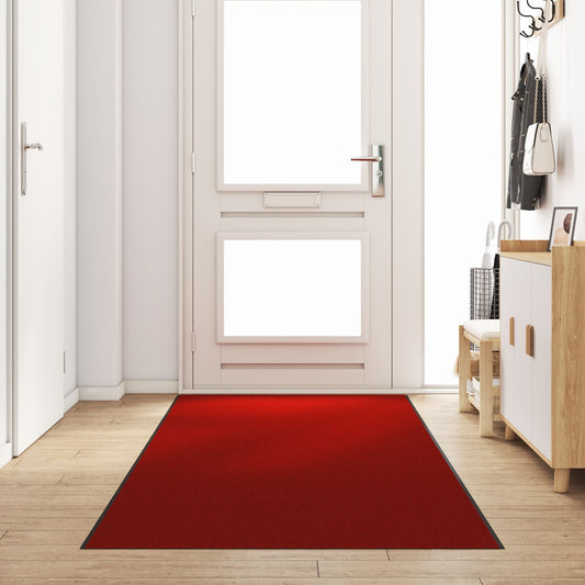 Zerbino Lavabile Rosso 120x350 cm