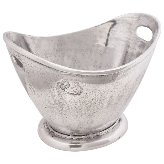 Secchiello per ghiaccio vidaXL Argento 36x25x26 cm Alluminio