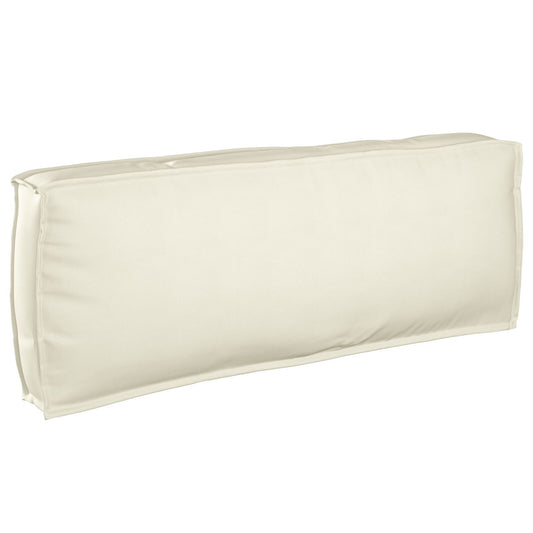 Set di Cuscini per Pallet  2 Pezzi Panna Cotone