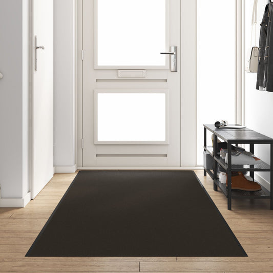 Zerbino Lavabile Nero 120x350 cm