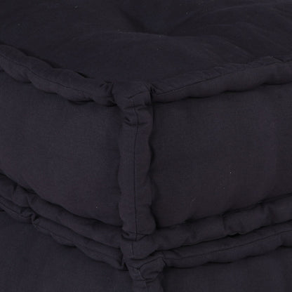 Pouf modulari vidaXL: set di 2 pezzi in tessuto antracite
