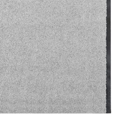 Zerbino Rettangolare Grigio 120x400 cm di vidaXL