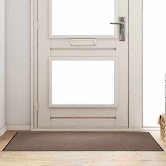Tappetino rettangolare vidaXL beige 90x150 cm