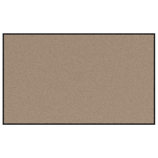 Tappetino rettangolare vidaXL beige 90x150 cm
