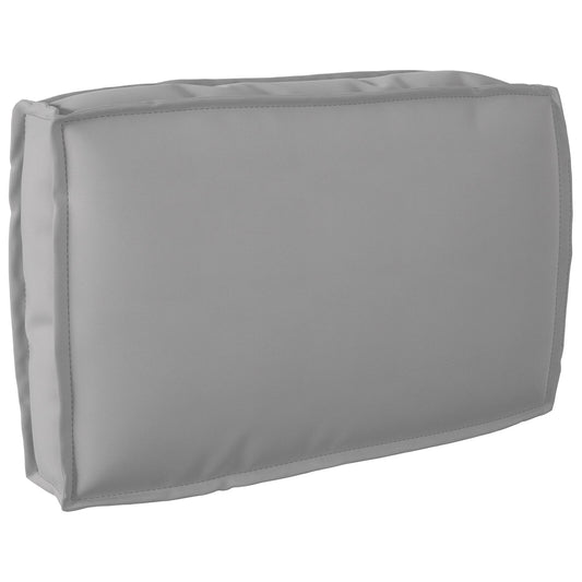 Set di cuscini per pallet  Set di 2 Grigio Poliestere