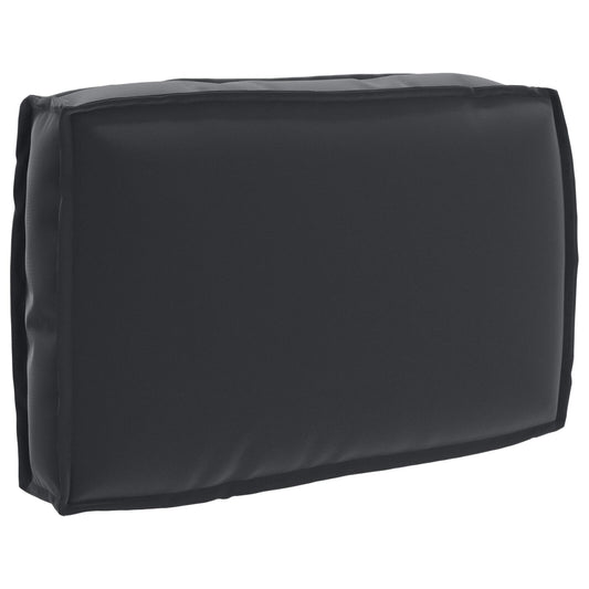 Set di cuscini per pallet  Set di 2 Nero Poliestere