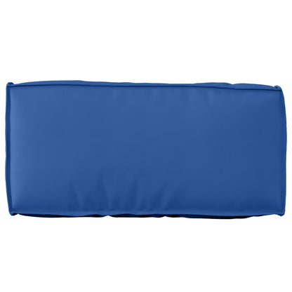 Set di cuscini per pallet  Set di 2 Blu reale Poliestere Standard