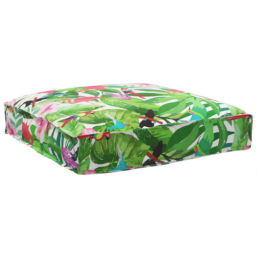Set di Cuscini per Pallet  Set di 2 Giungla Tropicale Poliestere