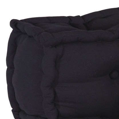 Pouf Modulari vidaXL 3 pz in Tessuto Antracite