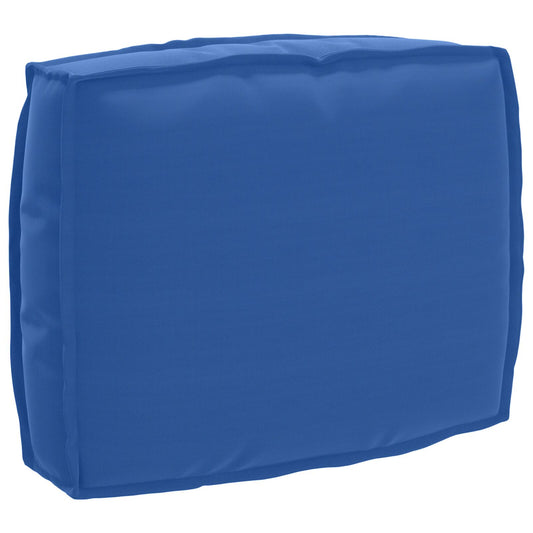 Set di Cuscini da Pallet Set di 2 Blu Reale Poliestere Standard