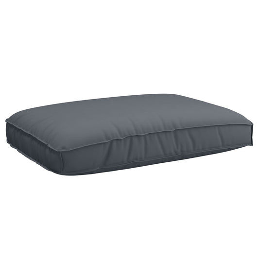 Set di Cuscini per Palette  Set da 2 Antracite Poliestere Standard