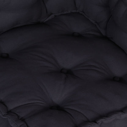Pouf Modulari vidaXL 3 pz in Tessuto Antracite