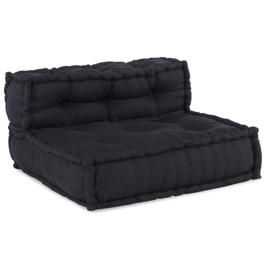 Pouf Modulari vidaXL 4 pezzi in Tessuto Antracite