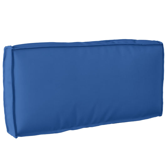 Set di cuscini per pallet  Set di 2 Blu reale Poliestere Standard